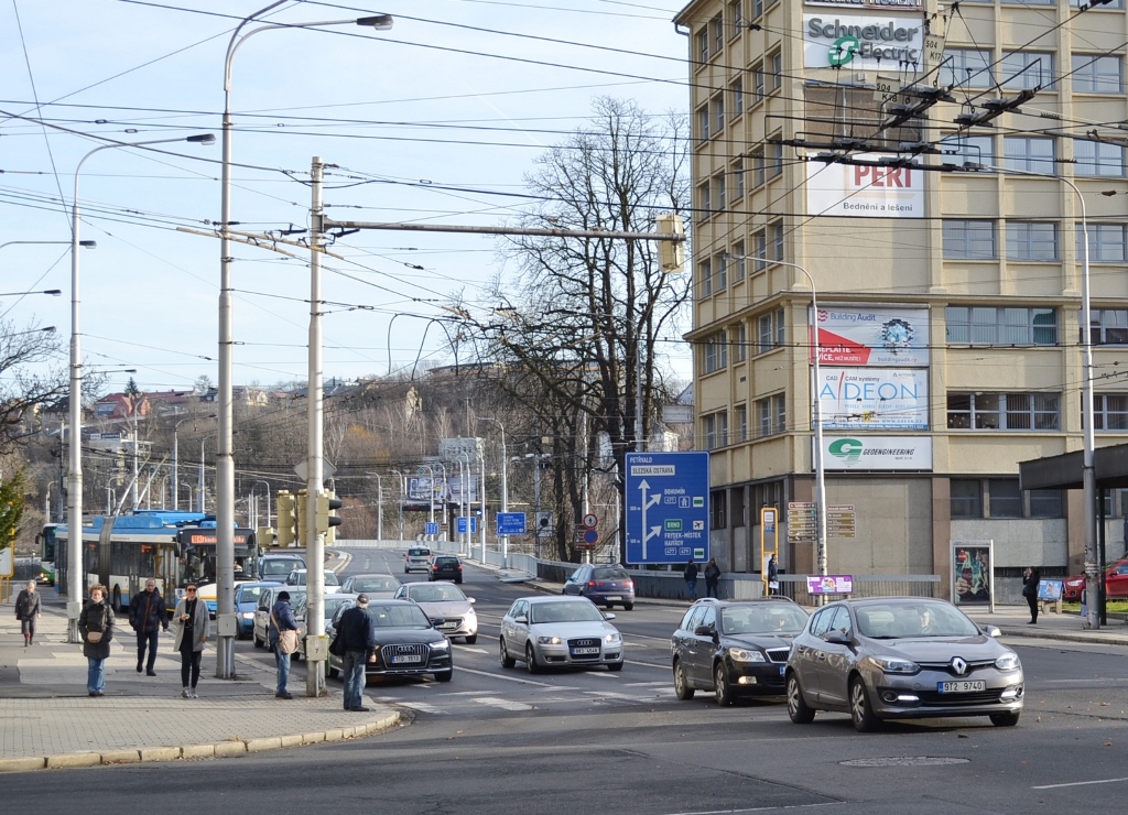 V létě se bude opravovat křižovatka Čeksobratrské ulice a Sokolské třídy. Foto: René Stejskal V létě se bude opravovat křižovatka Čeksobratrské ulice a Sokolské třídy. Foto: René Stejskal